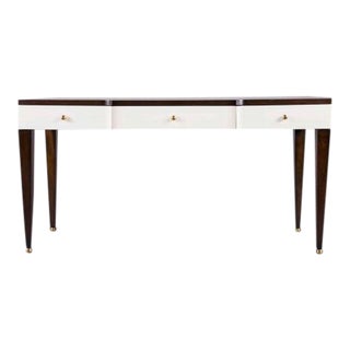 Clifton Brown & White Desk