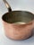 Metal 1980s Villedieu Copper Sauce Pan Andre Guillaumet Heavy Copper W/ Long Handle Lid For Sale - Image 7 of 17