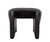 Very nice Organic shaped Ottoman or Footstool . Top quality dark Grey Leather . Love the curves . 1980s . good condition .