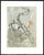 1963 Dalí Divine Comedy Engraving Enfer Chant 25 "La Punition De Vanni Fucci" (The Punishment of Vanni Fucci) For Sale
