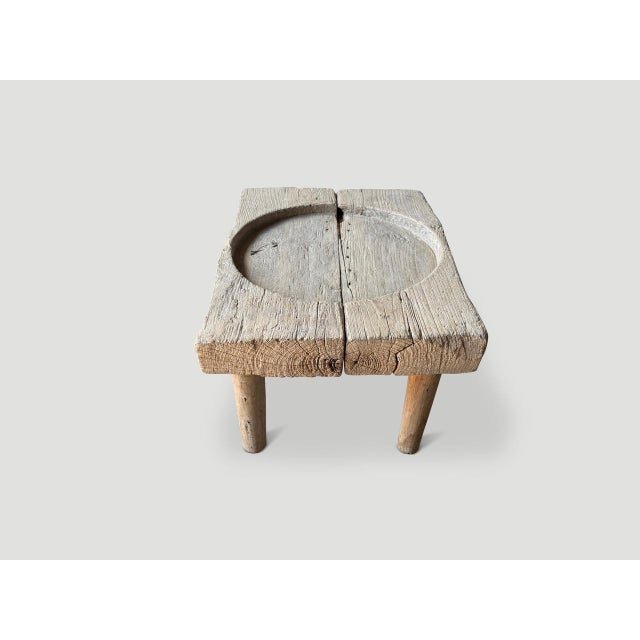 2010s Andrianna Shamaris One of a Kind Teak Wood Coffee Table For Sale - Image 5 of 6