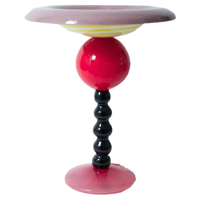 Glass Sculpture by Peter Shire For Sale