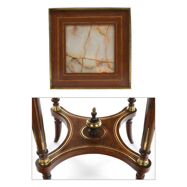 Antique Napoleon III Harness with Marble Top For Sale - Image 4 of 7