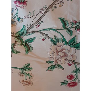 French Scalamandre 1985 Exclusive Hand Print "Isaac Royal"- 2 Yds For Sale