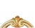 Vintage Large Hollywood Regency Italian Syroco Style Resin Triple Wall Mirror Gold Gilt For Sale - Image 10 of 10