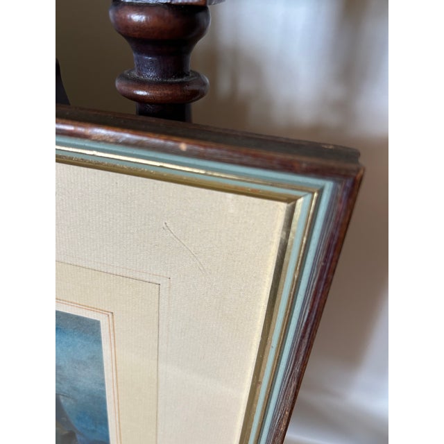 Nautical 18th Century Gouache Seascape For Sale - Image 3 of 6