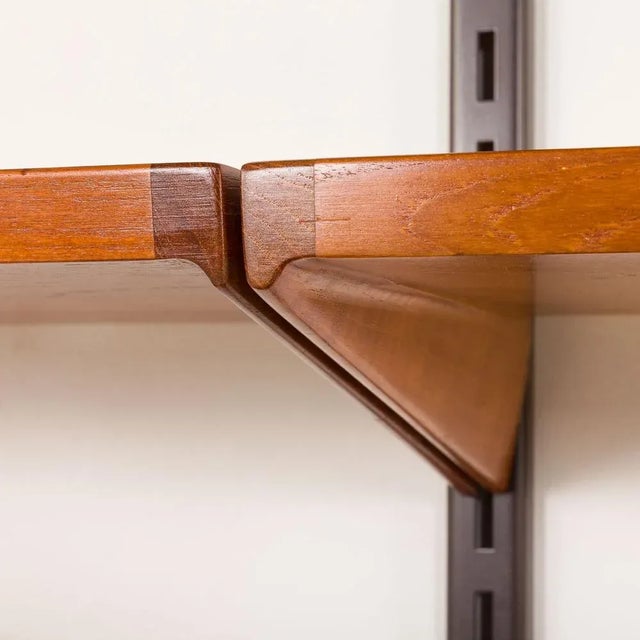 Home Office Shelving Unit in Teak by Kai Kristiansen for FM Mobler, 1960s For Sale - Image 10 of 18