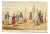 Figures on Dieppe Quayside, Sunday, 1820s, Watercolour For Sale
