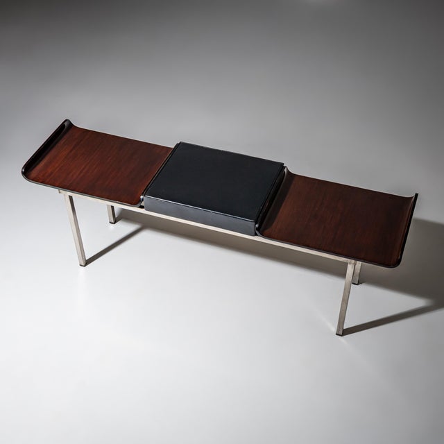 Franco Campo & Carlo Graffi Minimalist Bench by Campo & Graffi, Italy, Designed in 1958 For Sale - Image 4 of 9