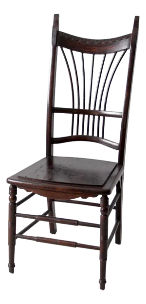 Antique Wooden Side Chair