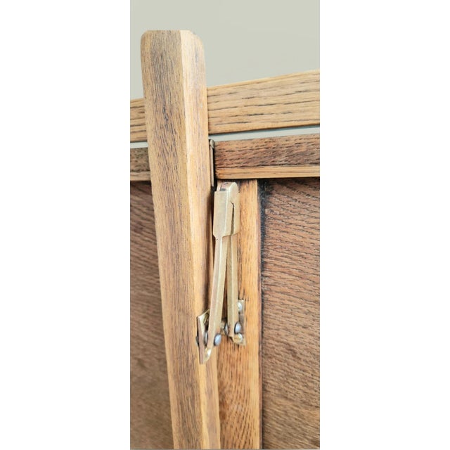 Late 19th Century Folding Dumbwaiter in Oak For Sale - Image 12 of 18