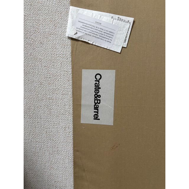 Contemporary Crate and Barrel Sofa For Sale - Image 3 of 3