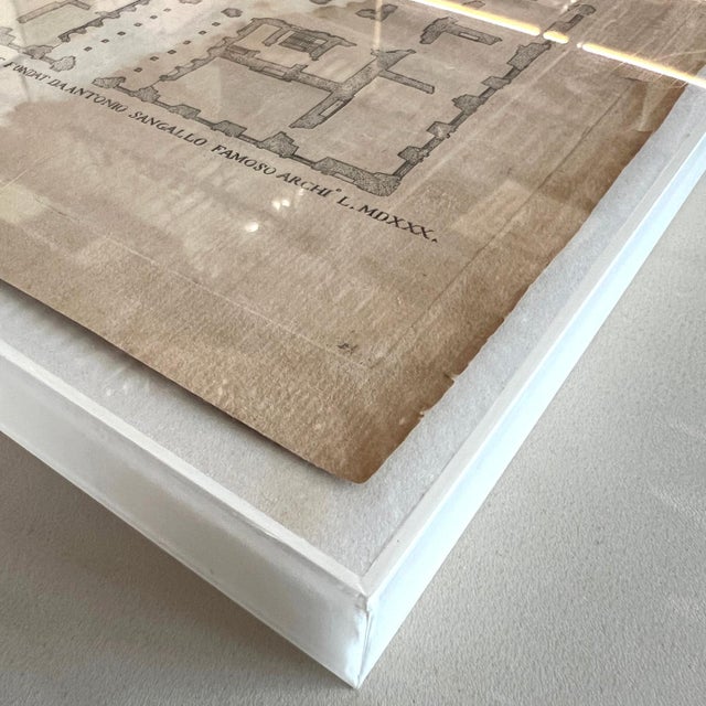 Italian Palazzo DI Farnese Etching For Sale - Image 3 of 4