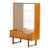 1960s Mid Century Teak China Display Cabinet by Turnidge of London, Attributed For Sale