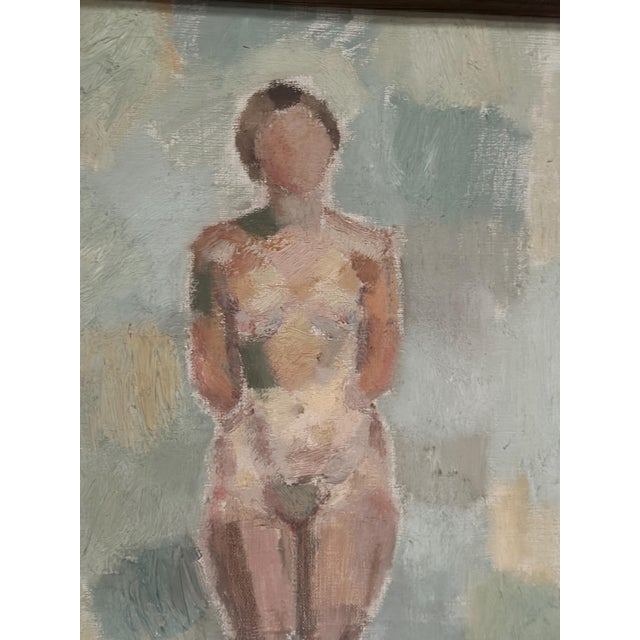 Birger Forsberg, Nude Study, 1956, Oil on Canvas, Framed For Sale - Image 4 of 18