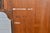 1970s Colonial Cherry Grandfather Clock Vintage Moon Dial Triple Weights Chime For Sale - Image 5 of 18