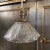 Early 20th Century Fluted Ruffle Glass Pendant Light For Sale In New York - Image 6 of 8