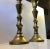 Large Vintage Danish Church Candleholders in Brass, 1950s, Set of 2 For Sale - Image 4 of 10