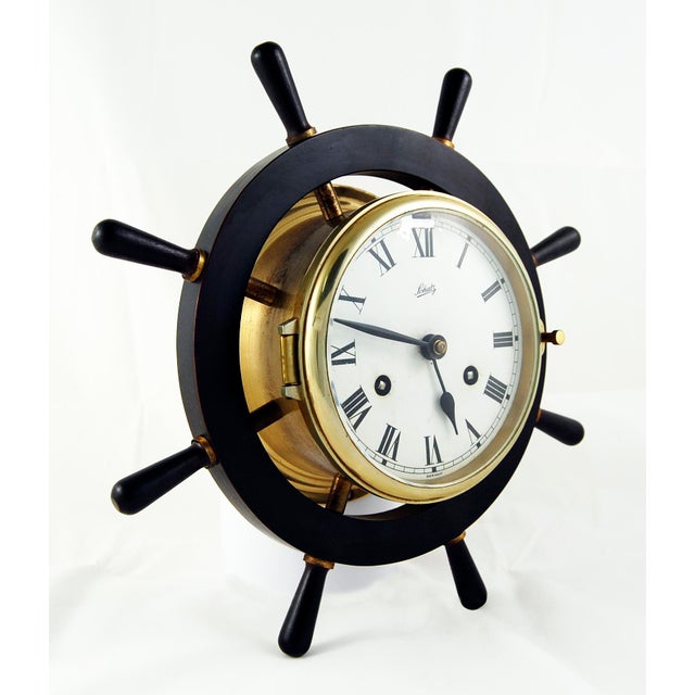 1960s Schatz Royal Mariner Brass Compensated Precision Ships Clock