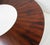Rare Milo Baughman Rosewood Lazy Susan Coffee Table for Thayer Coggin For Sale In Cincinnati - Image 6 of 13