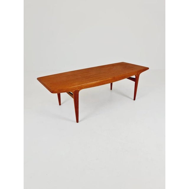 Danish Teak Coffee Table by Johannes Andersen for Silkborg, 1960s For Sale - Image 12 of 18