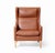 Danish Highback Chair in Leather from Stouby, 1970, in Good conditions. Designed 1970 to 1979