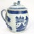 Ceramic Antique Chinese Export Porcelain Canton Pattern Cider Jug With Lid For Sale - Image 7 of 18