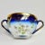 Victorian Antique Flow Blue Soup/Dessert Cup & Saucer Service for Four- 8 Pieces For Sale - Image 3 of 6