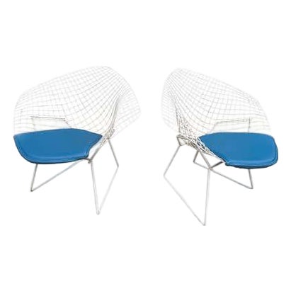 Bertoia for Knoll Small Diamond Chairs, Mid-Century Modern, USA For Sale