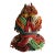 Vintage African Beaded Fali Namji Twin Fertility Dolls Cameroon 8.5" H For Sale