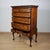 Brown George II Walnut Chest on Stand with Cabriole Legs For Sale - Image 8 of 18