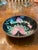 1980s 1980s Lotus Porcelain Bowl in Brass For Sale - Image 5 of 6