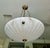 Metal 1970s Directoire Style French Alabaster Pendant Chandelier For Sale - Image 7 of 18