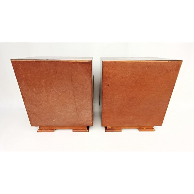 Bedside Tables by Jindřich Halabala for Up Závody, 1940s, Set of 2 For Sale - Image 13 of 16