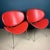 Set of Red Lounge Chairs, Italy, 1990s For Sale - Image 6 of 13