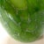 Glass Vibrant Bottle Green Handmade Art Glass Vase Circa 1990s For Sale - Image 7 of 9