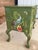 Antique Solid Wood Vanity or Console – Custom Hand-Painted Boho Tropical Décor For Sale In Naples, FL - Image 6 of 12