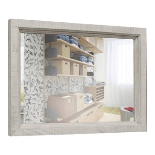 Stonegate Solid Wood Mirror - White For Sale