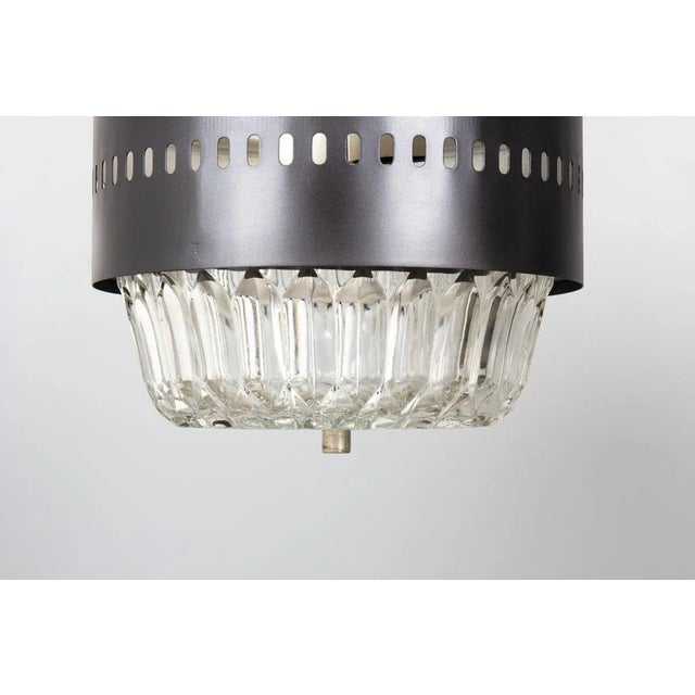 Black Italian Pendant Lights, 1970s, Set of 2 For Sale - Image 8 of 10