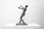 Large-scale figurative sculpture in bronze-patinated plaster by Willy Meysmans, Belgium, circa 1960s. Meysmans contributed...