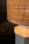 Ceramic Table Lamp with Raffia Lampshade, 1980s For Sale - Image 4 of 5