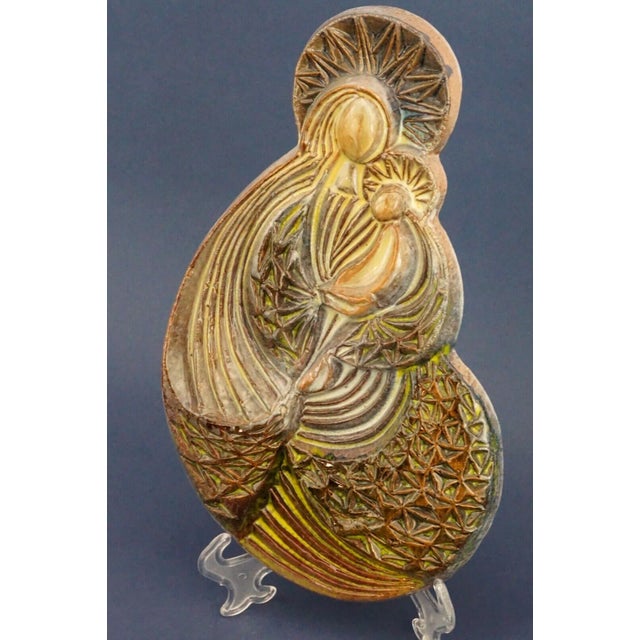 Madonna of Hospitality by Angelo Biancini, 1920s For Sale - Image 3 of 18