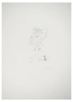Salvador Dali, Measure for Measure, Original Engraving