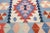 Vintage Persian Shiraz Kilim Rug, 04'01 X 05'09 For Sale - Image 4 of 9