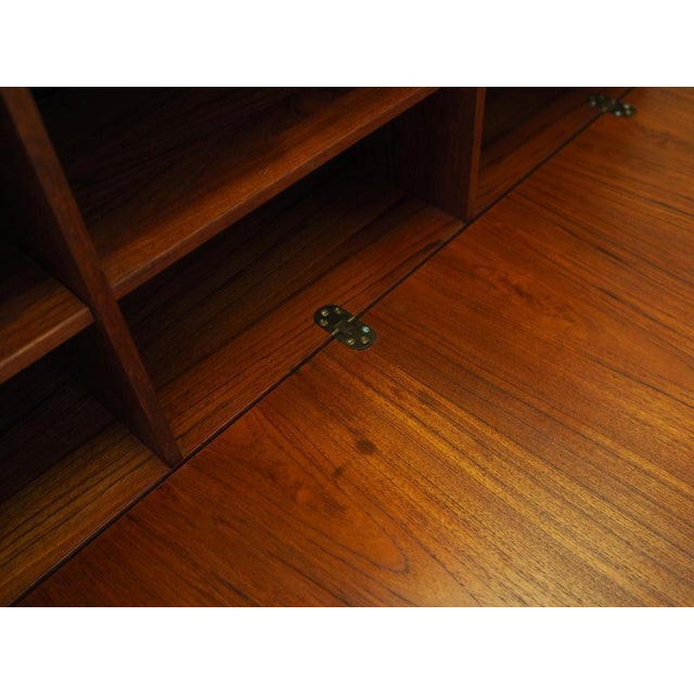 Wood Danish Teak Bookcase by Peter Løvig Nielsen, 1970s For Sale - Image 7 of 16