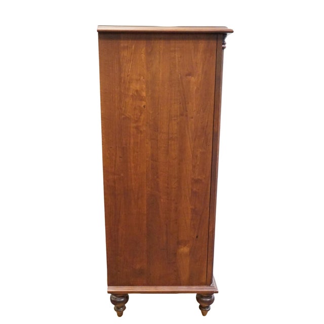 Durham Furniture Saville Row Collection Solid Cherry Early American 52" Master Chest 980-169 For Sale - Image 12 of 14