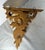Vintage Hand Carved Giltwood Wall Bracket. Italian Handmade Scrollwork Shelf. Rococo Style For Sale In West Palm - Image 6 of 10