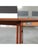 Type Teak table Date 1950-59 Style Mid-Century Origin Italy Materials Teak, Brass Model Rectangular Condition Preserved...