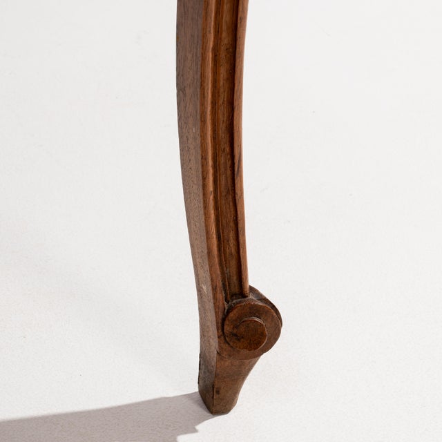 Louis XV Side Table with Single Drawer in Original Patina, Rococo Style, France, 19th Century For Sale - Image 14 of 16