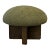 Modern X-Base Mushroom Ottoman For Sale